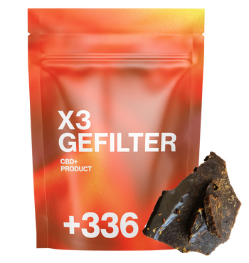 3x Gefiltert - CBD+ Hash